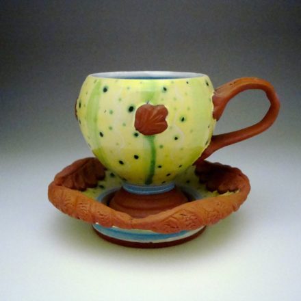 CP&S11: Main image for Cup & Saucer made by Sally Campbell
