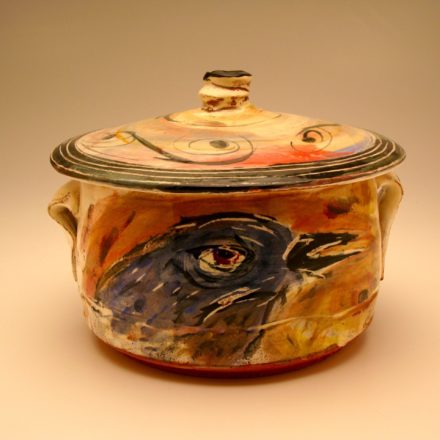J09: Main image for Lidded Jar made by Ron Meyers