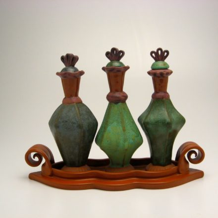 SW24: Main image for Three Pouring Vessels made by Sandi Pierantozzi