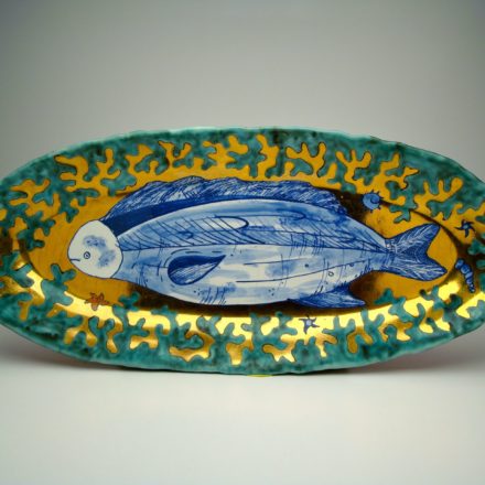 SW117: Main image for Serving Plate made by Liz Quackenbush