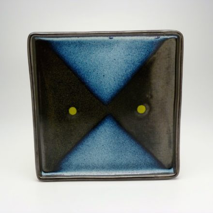 P161: Main image for Square Plate made by Daphne Hatcher