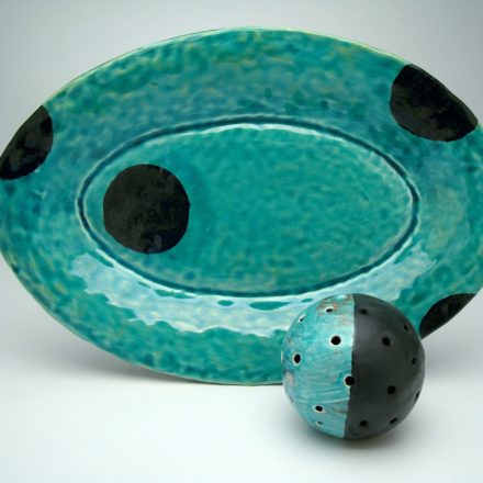 P155: Main image for Plate and Ball made by Virginia Scotchie