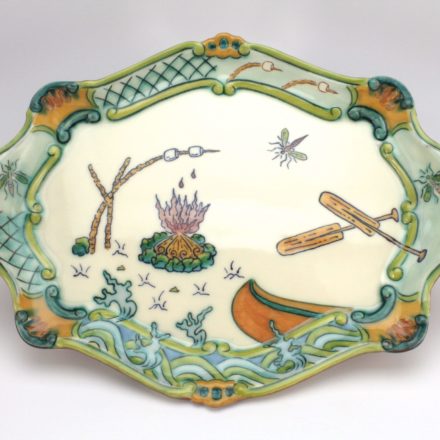 SW245: Main image for Serving Plate made by Jim Smith