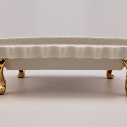 SW396: Main image for Gold Footed Tray made by Jeremy Hatch