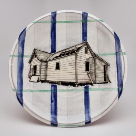 P575: Main image for House Plate made by Jessica Brandl