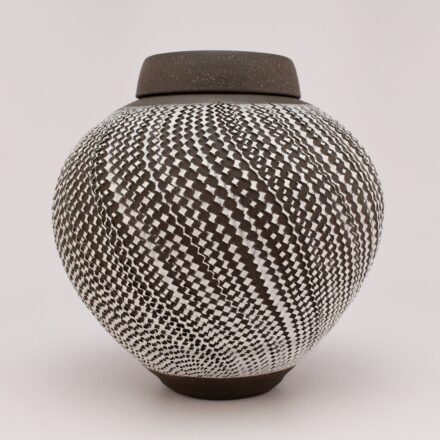 J90: Main image for Zigzag Jar made by Elizabeth Paley