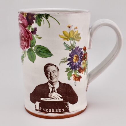 C1143: Main image for Mr Rogers Beer Mug made by Justin Rothshank