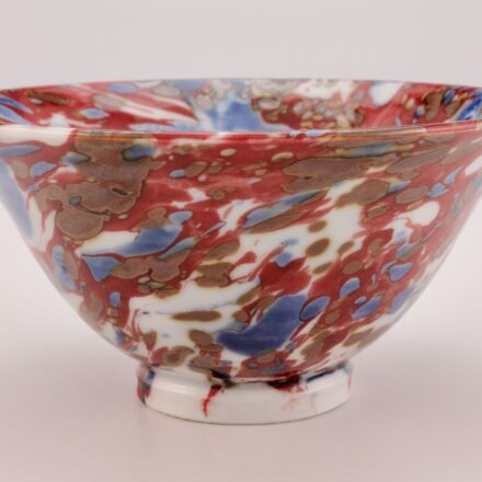 B777: Main image for Small Marbled Porcelain bowl made by Lilou Milcent