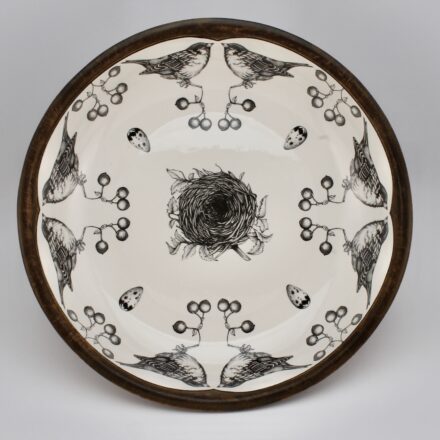 SW400: Main image for Platter with Birds made by Laura Zindel