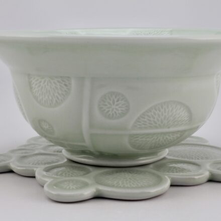 B1011: Main image for Dinner Set Bowl and Saucer made by KyoungHwa Oh