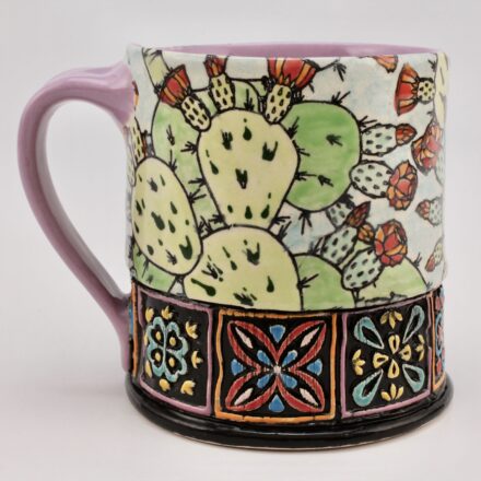 C1370: Main image for Prickly Pear Mug made by Celena Burnett