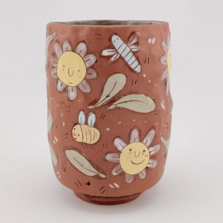 C1512: Main image for Cylinder Cup with Suns made by Laura Casas