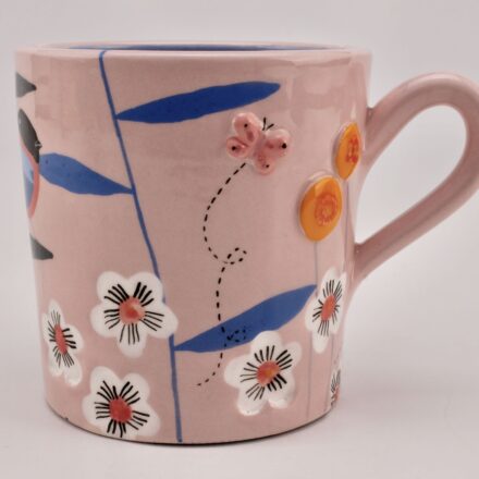 C1523: Main image for La Vie en Rose Large Mug made by Louise Lovelace