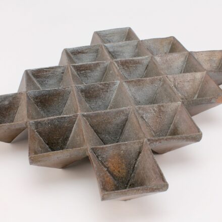 OT82: Main image for Vicissitude Woodfire Stoneware Server made by Lindsay Oesterritter