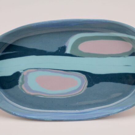 P604: Main image for Oval Plate made by Jan Dreskin-Haig