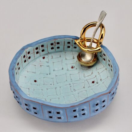 SW428: Main image for Small Bowl with Spoon made by Liz Zlot Summerfield