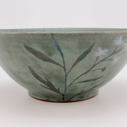 B893: Main image for Forget-me-not Medium Bowl made by Ruth Easterbrook