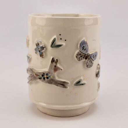 C1334: Main image for Fox and Clover Mug made by Vanessa Villarreal