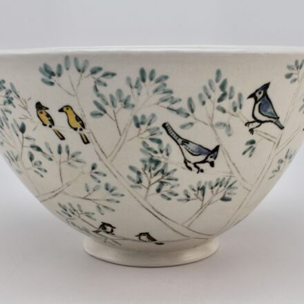 B994: Main image for Bird Tree Bowl made by Tilla Rodemann