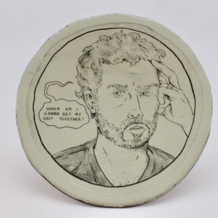 P647: Main image for Dinner Plate made by Ian Petrie