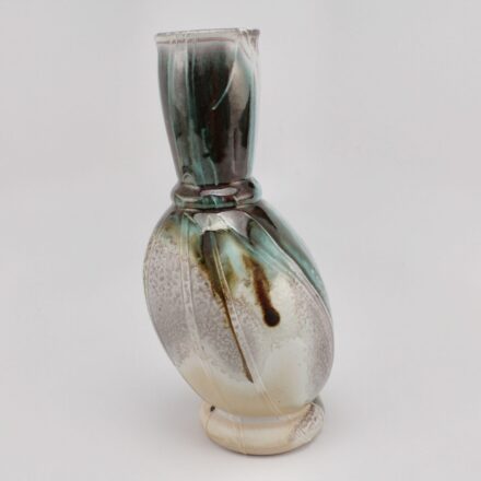 V282: Main image for Wood fired vase made by Barbara Frey