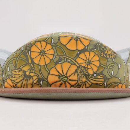 SW426: Main image for Pumpkin Butter Dish made by Renee LoPresti