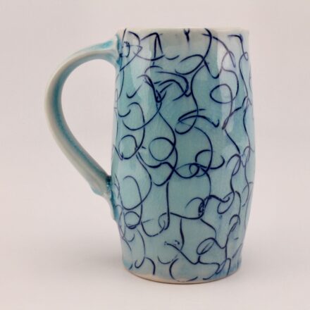 C1293: Main image for Mug with squiggles made by Michael McCarthy