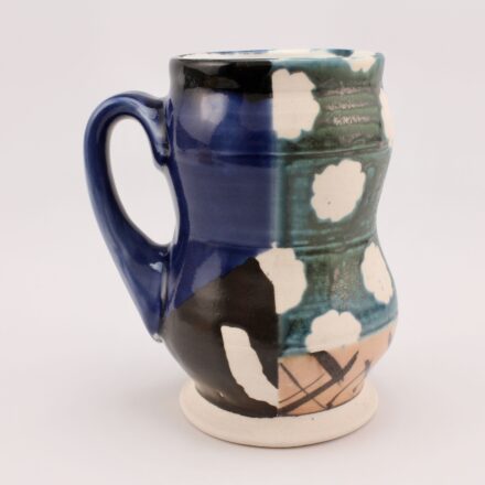 C1391: Main image for Blue Oribe Pattern Mug made by H.P. Bloomer