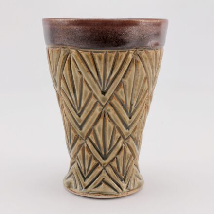 C1538: Main image for Carved Tumbler Iron and Amber made by David MacDonald