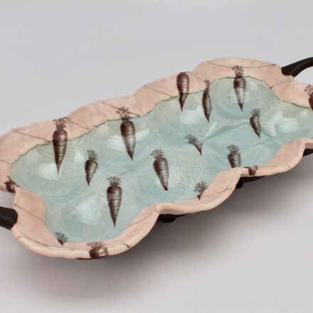 SW438: Main image for Serving Tray with Carrot Decals made by Ashley Kim
