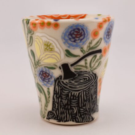 C1313: Main image for Stump Cup made by Sue Tirrell