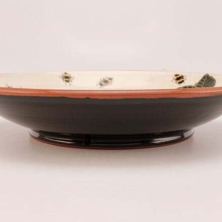 P631: Main image for Bee Plate made by Christy Culp