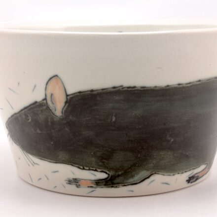 B913: Main image for Black Rat Bowl made by Tilla Rodemann