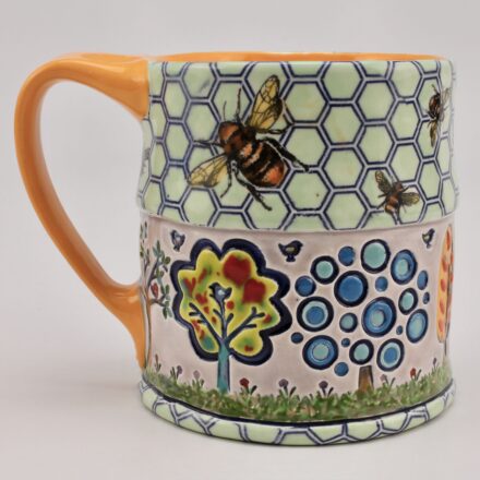 C1366: Main image for Bee Love Mug made by Celena Burnett