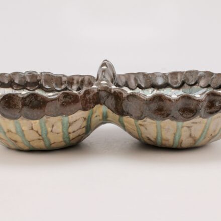 B906: Main image for Double Bowl made by Teresa Pietsch