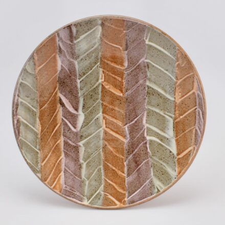 P704: Main image for Herringbone pattern plate made by Doug Peltzman
