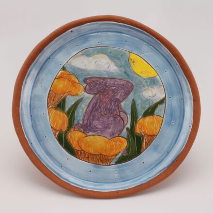 P694: Main image for Bunny Plate made by Alexandra Fitzgerald