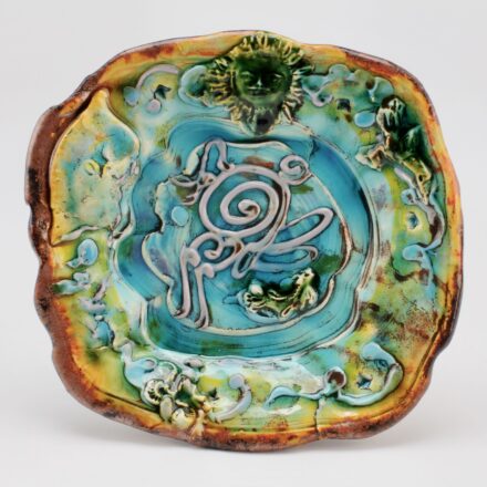 P714: Main image for Green Sun overlooking scene made by Lisa Orr
