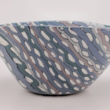 B966: Main image for blue bowl made by Suri Poulos