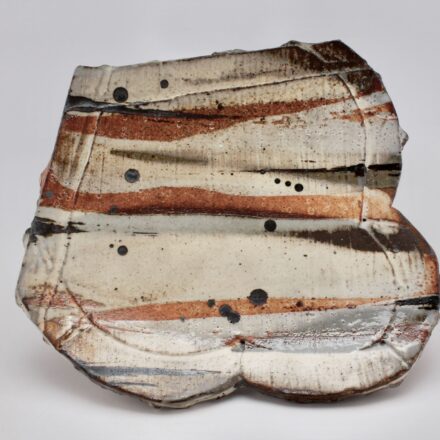 P695: Main image for Striped plate made by Takuro Shibata