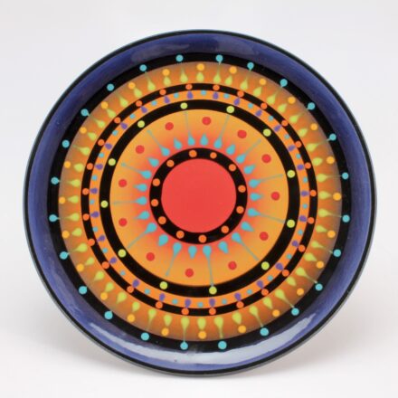 P710: Main image for Multi-Stripe Plate made by Roger Allen