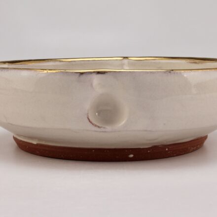 B1001: Main image for Gold Rim Bowl made by James Olney