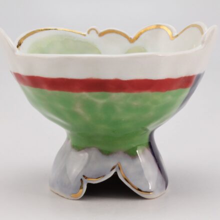 B1003: Main image for Small Pedestal Bowl made by Unknown 